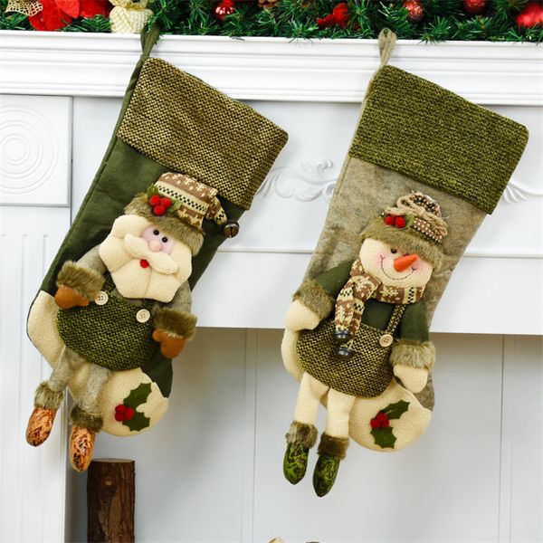 christmas santa claus snowman stocking socks chritsmas gift bags for kids candy bags stocking stuffers enfeites de natal
christmas santa claus snowman stocking socks chritsmas gift bags for kids candy bags stocking stuffers enfeites de natal