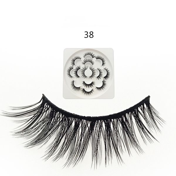 7 pairs 3d soft false eyelashes natural messy eyelash crisscross wispy fluffy lashes extension eye makeup tools
7 pairs 3d soft false eyelashes natural messy eyelash crisscross wispy fluffy lashes extension eye makeup tools