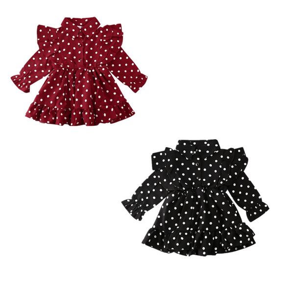 girl dress 2020 spring toddler kid baby girl clothes ruffle swing dress dots print long sleeve party dresses 2-7y, Red;yellow
girl dress 2020 spring toddler kid baby girl clothes ruffle swing dress dots print long sleeve party dresses 2-7y, Red;yellow