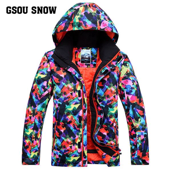 gsou snow ski suit men's winter waterproof windproof breathable warm outdoor cold protection ski jacket single board
gsou snow ski suit men's winter waterproof windproof breathable warm outdoor cold protection ski jacket single board