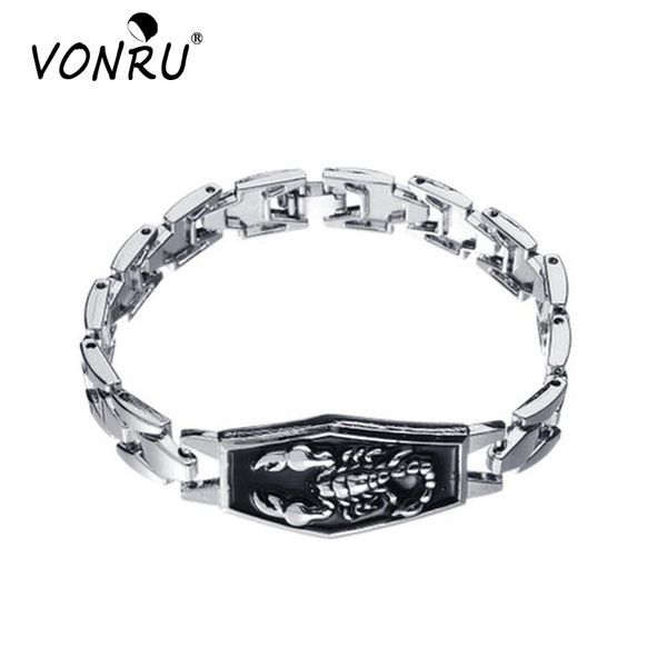 charm bracelets vonru scorpion male punk style metal man rock stainless steel friendship gift for, Golden;silver
charm bracelets vonru scorpion male punk style metal man rock stainless steel friendship gift for, Golden;silver