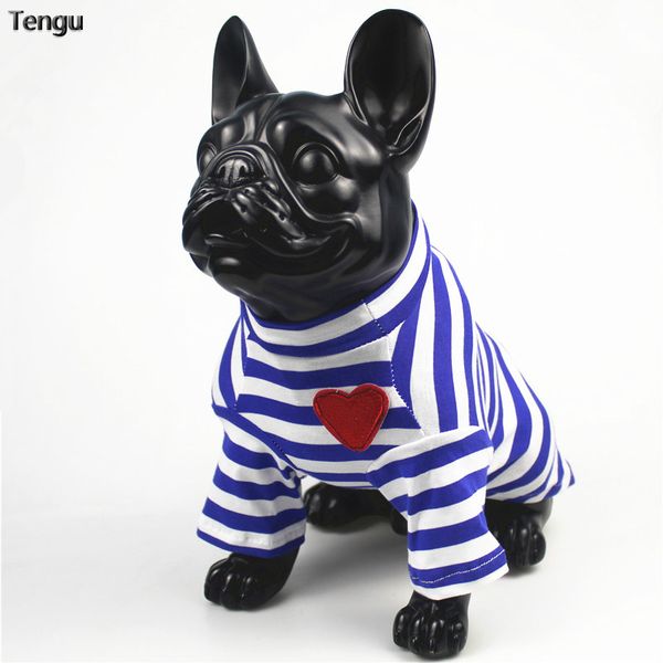 french bulldog's blue and white striped sea soul shirt short-sleeved sweater clothes with embroidered love clothes dog mom xxxl
french bulldog's blue and white striped sea soul shirt short-sleeved sweater clothes with embroidered love clothes dog mom xxxl