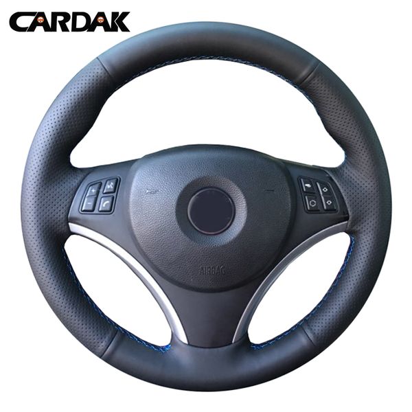 cardak black artificial leather car steering wheel cover for e90 e70 e71 x5 x6 320i 325i 330i 335i 120d e87 120i 130i
cardak black artificial leather car steering wheel cover for e90 e70 e71 x5 x6 320i 325i 330i 335i 120d e87 120i 130i