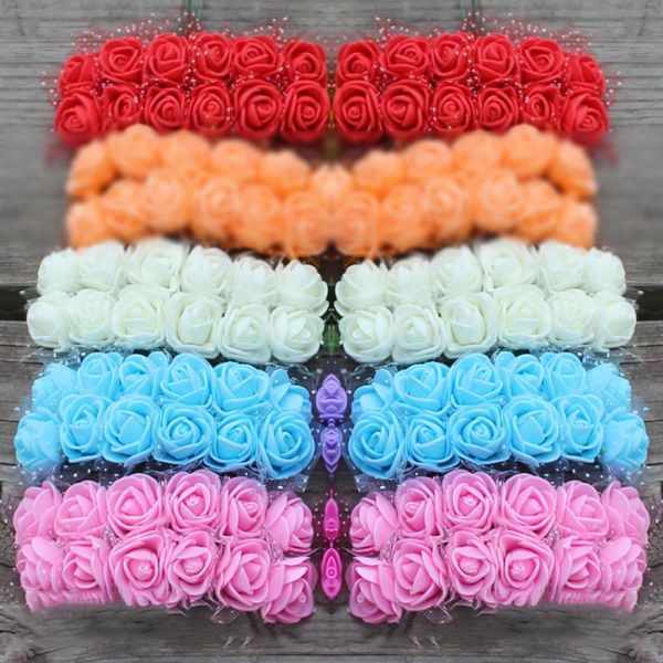 144pcs/bag mini pe multicolor fake foam rose artificial flowers christmas wreath decor for home wedding diy
144pcs/bag mini pe multicolor fake foam rose artificial flowers christmas wreath decor for home wedding diy