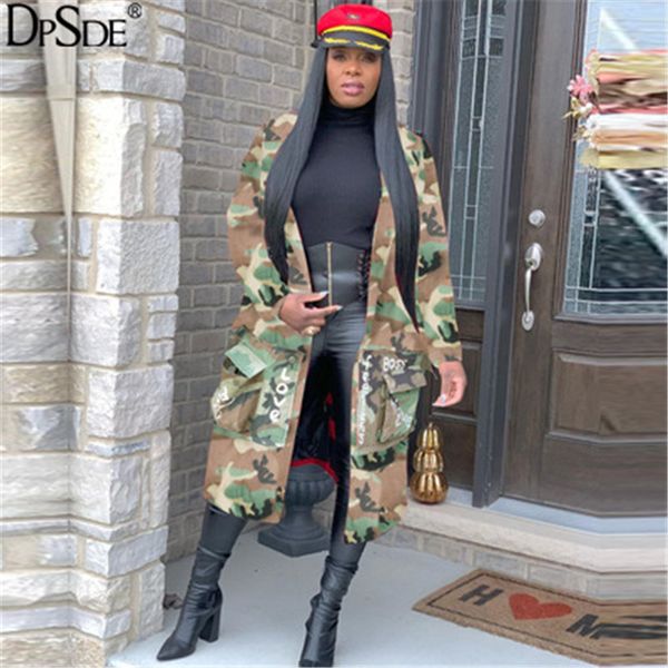 women's trench coats dpsde camouflage the letter trend warm dust coat full sleeve casual outwear pocket winter 2021 streetwear fashion, Tan;black
women's trench coats dpsde camouflage the letter trend warm dust coat full sleeve casual outwear pocket winter 2021 streetwear fashion, Tan;black