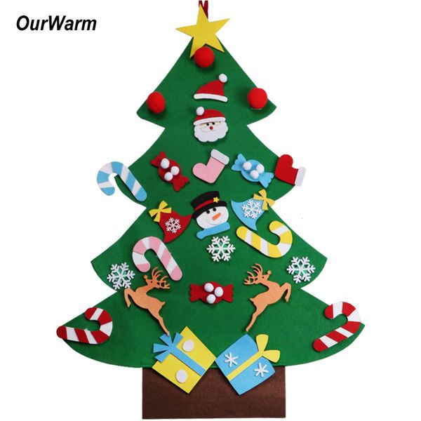 ourwarm diy войлок рождественской елки санта снеговика подвеска висячие дети детские игрушки merry christmas новогодний подарок украшение па
ourwarm diy войлок рождественской елки санта снеговика подвеска висячие дети детские игрушки merry christmas новогодний подарок украшение па