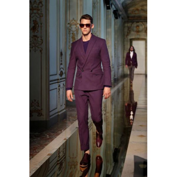 tpsaade double breasted men's suit blazer with pants bespoke mariage homme wedding tuxedos purple best mens suit (jacket+pants, White;black
tpsaade double breasted men's suit blazer with pants bespoke mariage homme wedding tuxedos purple best mens suit (jacket+pants, White;black
