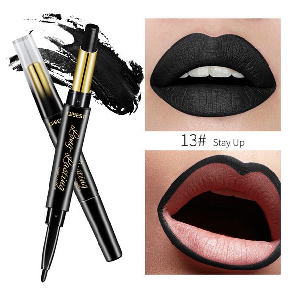 15 color lips makeup lipstick red lip matte long lasting lip pencil waterproof stick liner double-end black matte lipsticks
15 color lips makeup lipstick red lip matte long lasting lip pencil waterproof stick liner double-end black matte lipsticks