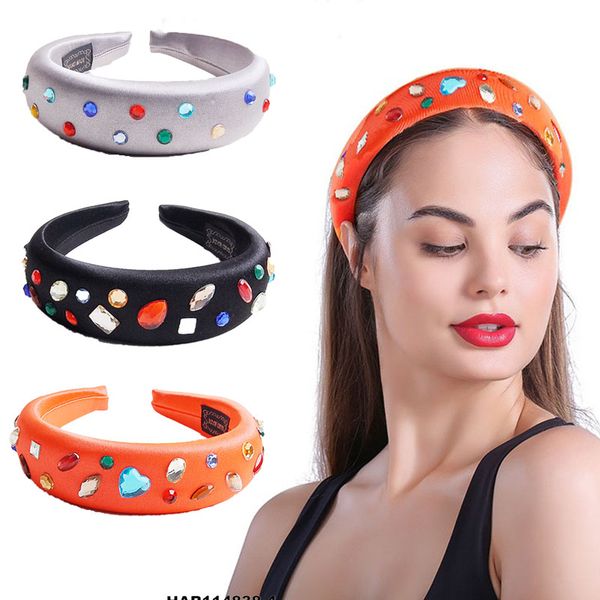 women velvet headbands thick sponge headband multicolored rhinestone hairband hair hoop bezel head hair accessories headwear
women velvet headbands thick sponge headband multicolored rhinestone hairband hair hoop bezel head hair accessories headwear