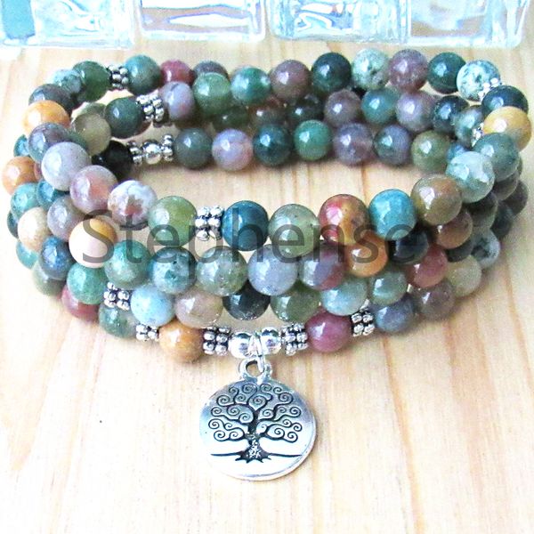 mg0673 sale 8 mm indian agate bracelet tree of life charm fancy beads bracelet yoga mala bracelet ing, Black
mg0673 sale 8 mm indian agate bracelet tree of life charm fancy beads bracelet yoga mala bracelet ing, Black