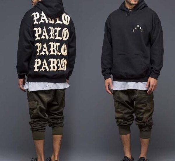 the life of pablo kanye hoodie men hip hop pull paris opening season 3 jackets i feel like pablo, Black
the life of pablo kanye hoodie men hip hop pull paris opening season 3 jackets i feel like pablo, Black