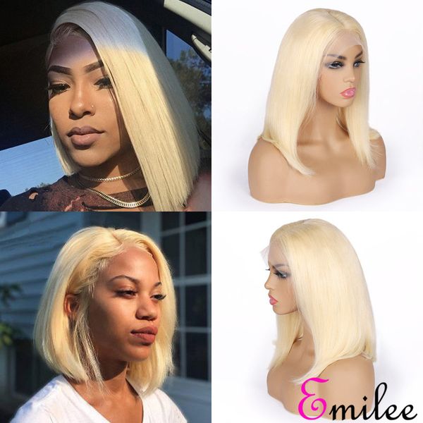 emilee 613 blonde brazilian straight human hair bob wigs 8 inch remy short bob lace front wigs for black women, Black;brown
emilee 613 blonde brazilian straight human hair bob wigs 8 inch remy short bob lace front wigs for black women, Black;brown