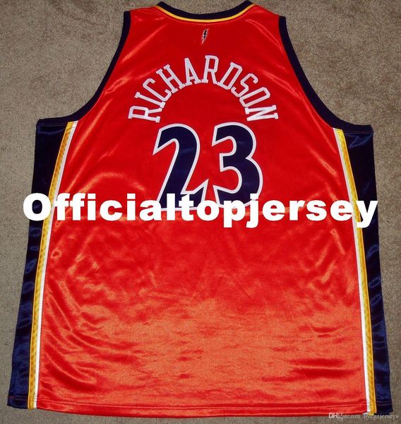 #23 new jason richardson ad alternate 3rd jersey men xs-5xl.6xl shirt stitched basketball jerseys retro ncaa, Black;blue
#23 new jason richardson ad alternate 3rd jersey men xs-5xl.6xl shirt stitched basketball jerseys retro ncaa, Black;blue