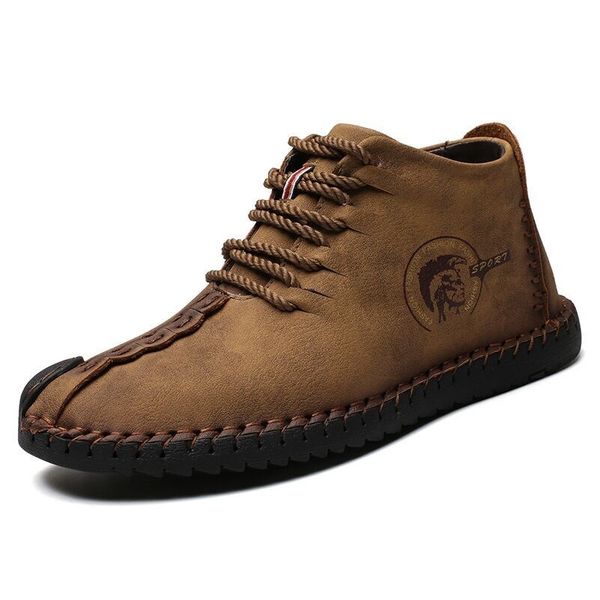 Fashion Men Boots High Quality Split Leather Snow Boots Shoes Warm Fur Plush Winter Ankle Boots Lace-Up Winter Shoes Size 38~48
Fashion Men Boots High Quality Split Leather Snow Boots Shoes Warm Fur Plush Winter Ankle Boots Lace-Up Winter Shoes Size 38~48