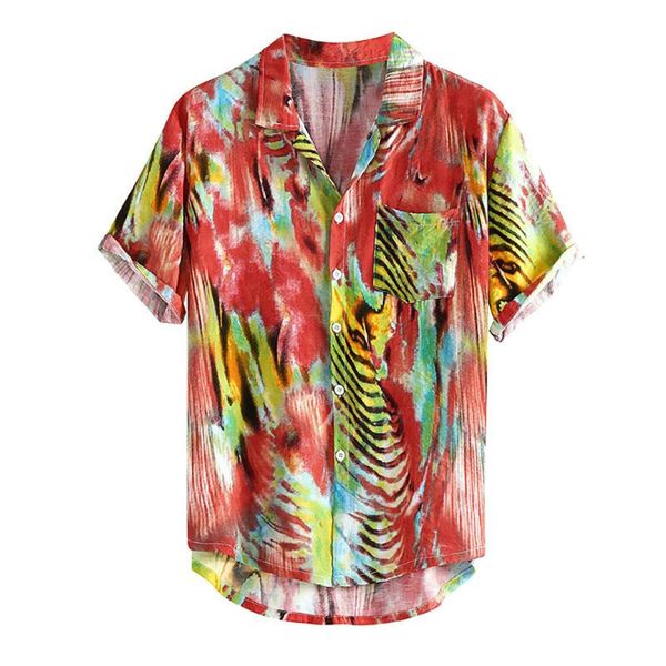 red/green shirt blouse lapel hawaiian floral shirt short sleeve holiday summer clothing male, White;black
red/green shirt blouse lapel hawaiian floral shirt short sleeve holiday summer clothing male, White;black