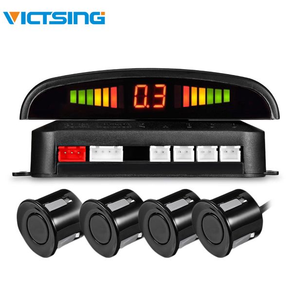victsing universal car parking sensor reversing radar distance detection digital display vehicle parking radar 22mm 4 sensors
victsing universal car parking sensor reversing radar distance detection digital display vehicle parking radar 22mm 4 sensors