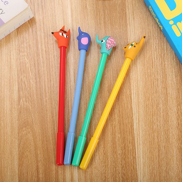 40 pcs silicone animal shape neutral pen lovely cartoon student creative stationery signature pen
40 pcs silicone animal shape neutral pen lovely cartoon student creative stationery signature pen