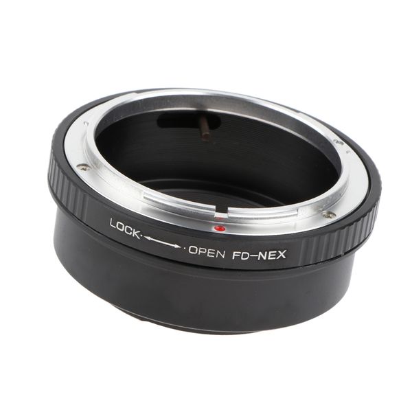 fd-nex adapter ring for canon fd lens to sony nex e nex-3 nex-5 nex-vg10 - black+silver
fd-nex adapter ring for canon fd lens to sony nex e nex-3 nex-5 nex-vg10 - black+silver