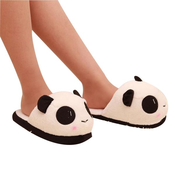 fashion women shoes panda winter warm plush slippers antiskid indoor home slippers house shoes casual man cute, Black
fashion women shoes panda winter warm plush slippers antiskid indoor home slippers house shoes casual man cute, Black