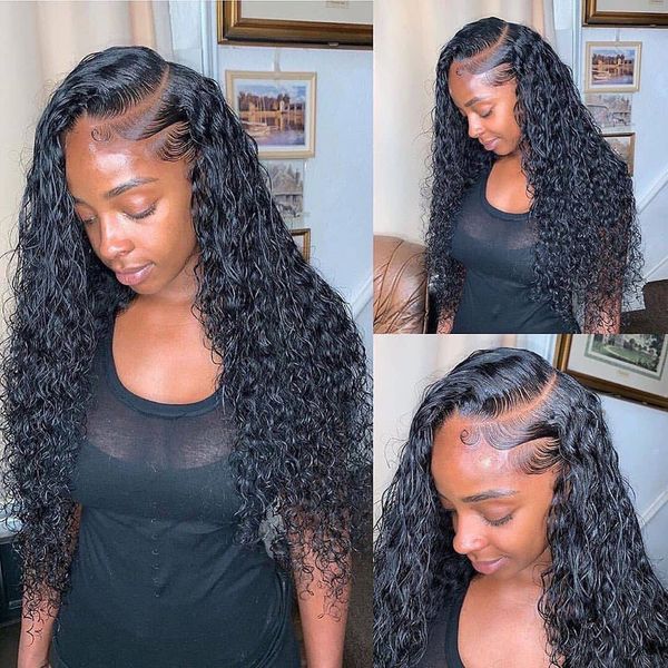 360 lace frontal human hair wigs afro short long 370 wig long pre plucked with baby hair for black women remy 
360 lace frontal human hair wigs afro short long 370 wig long pre plucked with baby hair for black women remy