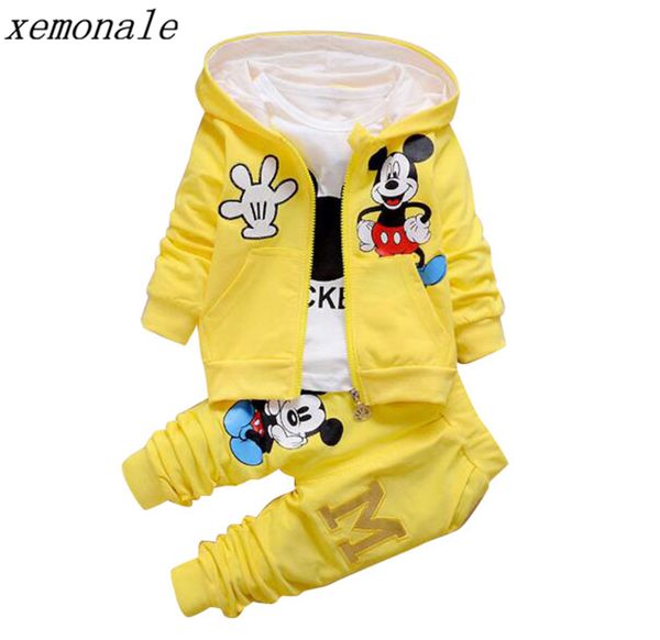 2019 new children girls boys fashion clothing sets autumn winter 3 piece suit hooded coat clothes baby cotton brand tracksuits y190518, White
2019 new children girls boys fashion clothing sets autumn winter 3 piece suit hooded coat clothes baby cotton brand tracksuits y190518, White