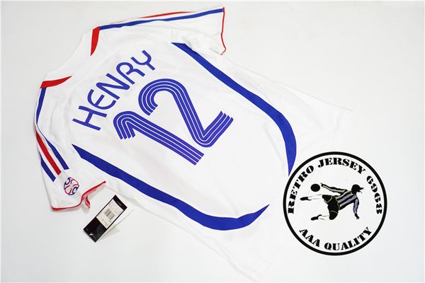 2006 final white zidane henry sagnol thuram retro soccer jersey, Black;yellow
2006 final white zidane henry sagnol thuram retro soccer jersey, Black;yellow