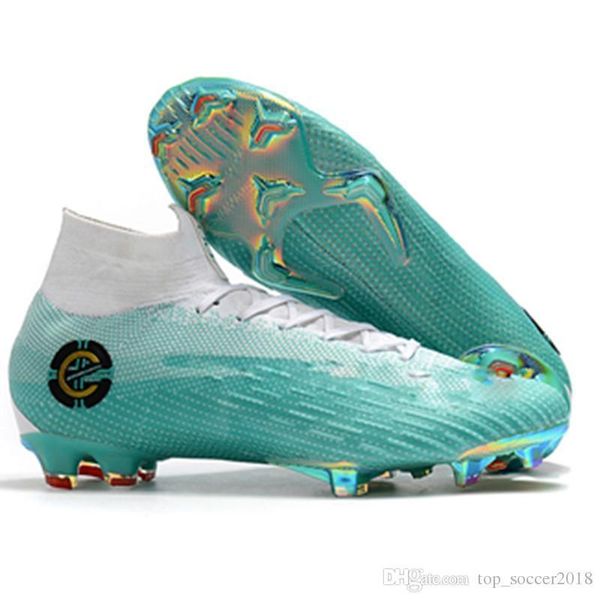 white blue children soccer cleats mercurial superfly vi 360 elite cr7 35 - 45 fg original kids soccer shoes ronaldo football boots bags 
white blue children soccer cleats mercurial superfly vi 360 elite cr7 35 - 45 fg original kids soccer shoes ronaldo football boots bags