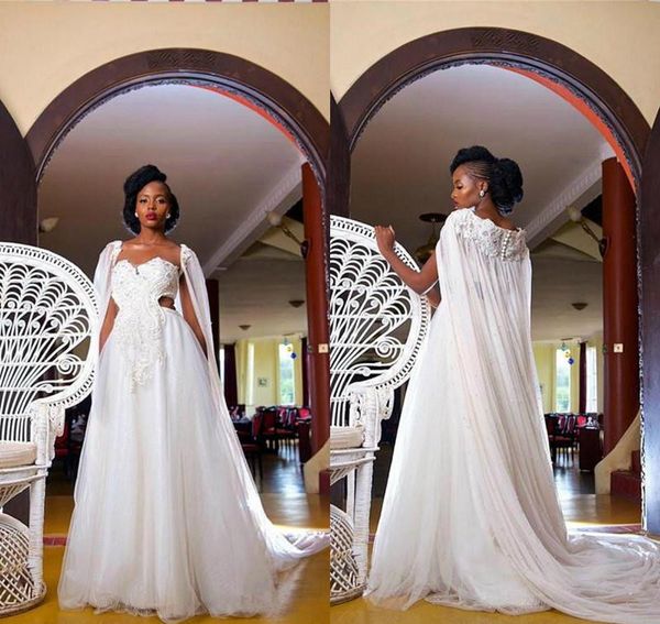 chiffon wedding dresses with cape wrap hollow back appliques lace elegant new 2020 bridal gowns vestido de noiva custom size 147, White
chiffon wedding dresses with cape wrap hollow back appliques lace elegant new 2020 bridal gowns vestido de noiva custom size 147, White
