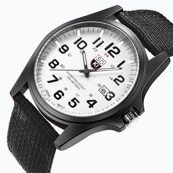mens watches outdoor watch women man date stainless steel sports luxury watch analog quartz army wrist clock, Slivery;brown
mens watches outdoor watch women man date stainless steel sports luxury watch analog quartz army wrist clock, Slivery;brown