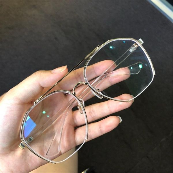 sunglasses large frame glasses tide transparent half retro flat lens anti blue light computer, White;black
sunglasses large frame glasses tide transparent half retro flat lens anti blue light computer, White;black