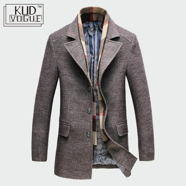 winter men's casual wool trench coat fashion business long thicken slim overcoat jacket male peacoat brand clothes -4xl 4829, Tan;black
winter men's casual wool trench coat fashion business long thicken slim overcoat jacket male peacoat brand clothes -4xl 4829, Tan;black