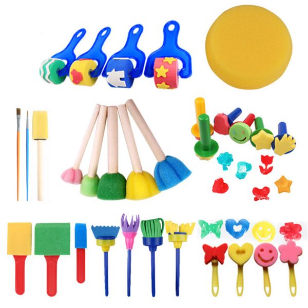 wholesale new painting drawing art toys sponge brush 30pcs set children kids education growth graffiti supplies
wholesale new painting drawing art toys sponge brush 30pcs set children kids education growth graffiti supplies