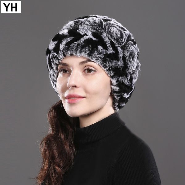 2018 women genuine rex fur hat winter striped real fur beanies caps warm knitted real rex cap wholesale retail, Blue;gray
2018 women genuine rex fur hat winter striped real fur beanies caps warm knitted real rex cap wholesale retail, Blue;gray
