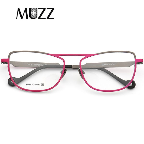 muzz pure titanium eyeglasses frame cat eye women optical frames brand retro lady myopia prescription eyeglasses frames, Black
muzz pure titanium eyeglasses frame cat eye women optical frames brand retro lady myopia prescription eyeglasses frames, Black