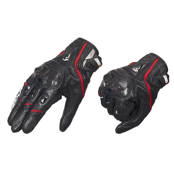 men touchscreen protective gloves genuine leather breathable leather motorcycle gloves racing male motocross, Black
men touchscreen protective gloves genuine leather breathable leather motorcycle gloves racing male motocross, Black