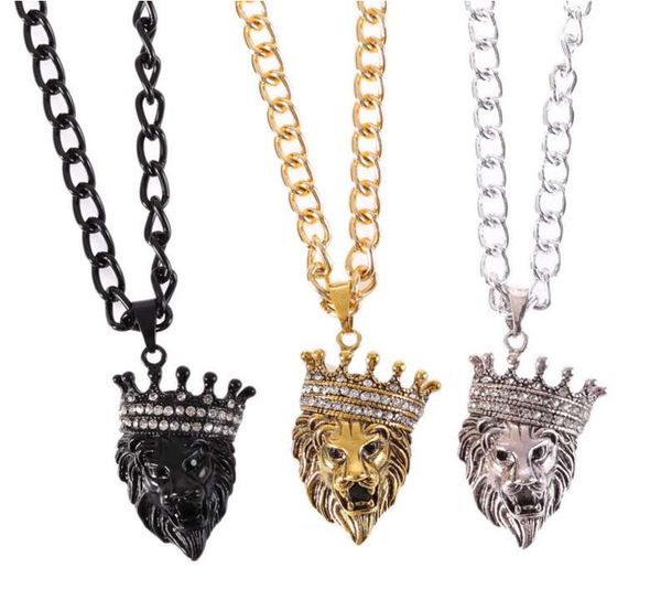 lion tag necklaces men women bling crystal necklace full rhinestones alloy fashion jewelry handmade punk gift chain fashion, Silver
lion tag necklaces men women bling crystal necklace full rhinestones alloy fashion jewelry handmade punk gift chain fashion, Silver