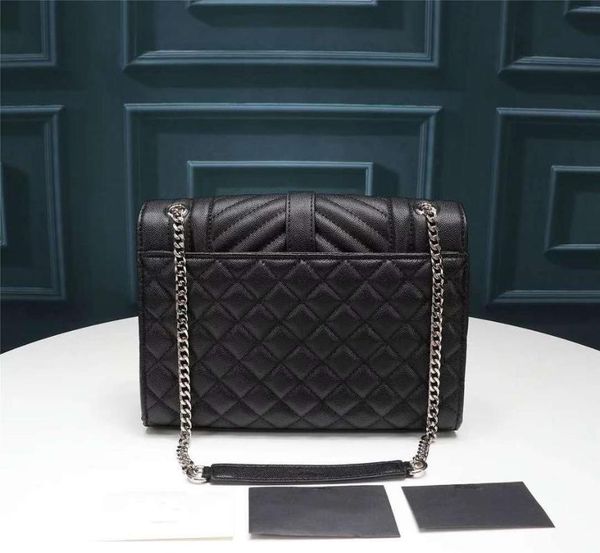 2020 classic women's diagonal stripe genuine leather shoulder bag metal chain shoulder strap cover bag
2020 classic women's diagonal stripe genuine leather shoulder bag metal chain shoulder strap cover bag