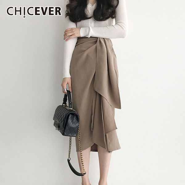 chicever корейский нерегулярное юбки женщины высокой талией ruched узелок большой размер повседневный midi юбка женская 2020 мода новая одеж, Black
chicever корейский нерегулярное юбки женщины высокой талией ruched узелок большой размер повседневный midi юбка женская 2020 мода новая одеж, Black