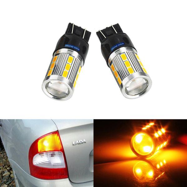 angrong 2pcs high power t20 7440 7443 580 w21/5w 21 smd reverse turn signal parking indicator light daytime light drl amber
angrong 2pcs high power t20 7440 7443 580 w21/5w 21 smd reverse turn signal parking indicator light daytime light drl amber