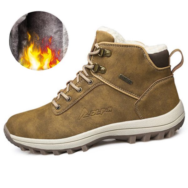 plus velvet high-snow boots autumn and winter warm shoes indestructible men's boots leisure cold-proof climbing sports shoes, Black
plus velvet high-snow boots autumn and winter warm shoes indestructible men's boots leisure cold-proof climbing sports shoes, Black