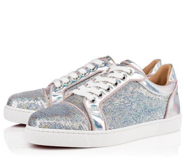 women's shoes red bottom sneakers junior flat vieira orlato men flat round-toe low silver sequin women sneaker name brands shoes, Black
women's shoes red bottom sneakers junior flat vieira orlato men flat round-toe low silver sequin women sneaker name brands shoes, Black