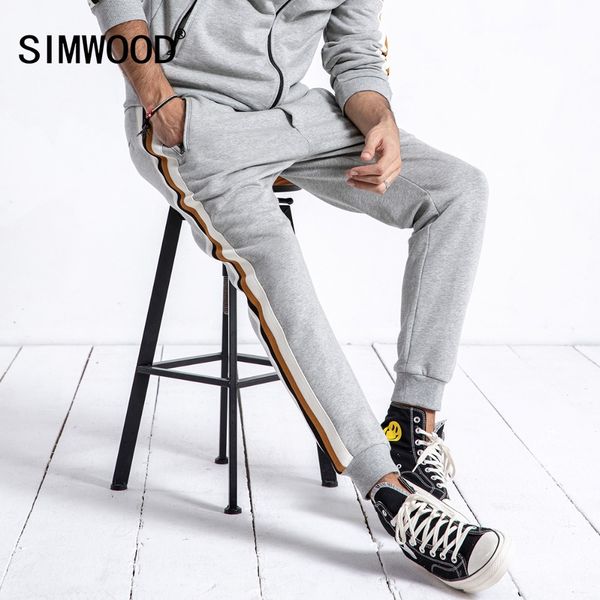 simwood brand sweatpants men 2019 winter fashion sport jogger pants men trousers casual striped thick sweatpants male 180624, Black
simwood brand sweatpants men 2019 winter fashion sport jogger pants men trousers casual striped thick sweatpants male 180624, Black