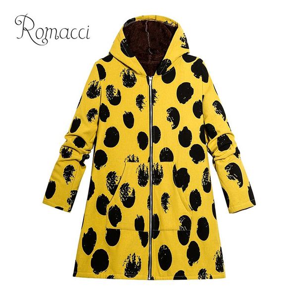2018 plus size winter women jacket coat hooded dot print thick fleece warm parka coat vintage faux fur long outerwear overcoat, Black
2018 plus size winter women jacket coat hooded dot print thick fleece warm parka coat vintage faux fur long outerwear overcoat, Black