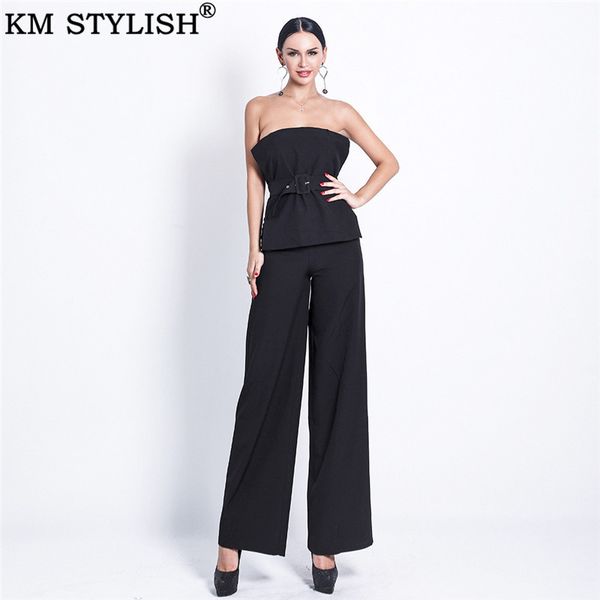 2019 new european and american ladies lace + straight trousers elegant two-piece suit belt, White
2019 new european and american ladies lace + straight trousers elegant two-piece suit belt, White