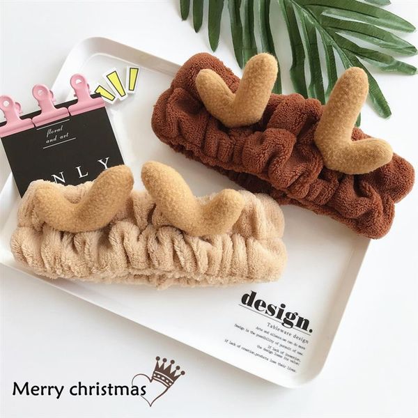 christmas decorations 1pcs cute antler wash face makeup hair band japanese soft plush bands for xmas party female accessories c1116
christmas decorations 1pcs cute antler wash face makeup hair band japanese soft plush bands for xmas party female accessories c1116