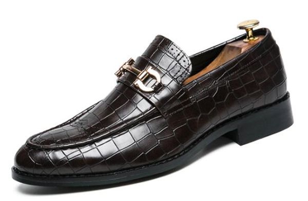 Men Formal Business Brogue Shoes Luxury Men's Crocodile Dress Shoes Male Casual Genuine Leather Wedding Party Loafers Plus Size 38-47, Black
Men Formal Business Brogue Shoes Luxury Men's Crocodile Dress Shoes Male Casual Genuine Leather Wedding Party Loafers Plus Size 38-47, Black