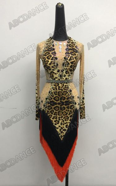 latin dance dress dancing costume latin dancewear leopard fabrice fringes lating dancing dress tassels, Black;red
latin dance dress dancing costume latin dancewear leopard fabrice fringes lating dancing dress tassels, Black;red