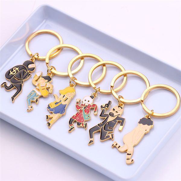 creative life cartoon funny keyring personality skull robber enamel keychain bag pendant car pendant hanging ornament wholesale, Silver
creative life cartoon funny keyring personality skull robber enamel keychain bag pendant car pendant hanging ornament wholesale, Silver