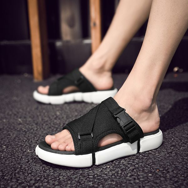 summer slippers men slippers mens flats platform antiskid non-slip sandal beach casual shoe flip flop erkek ayakkabi chinelo, Black
summer slippers men slippers mens flats platform antiskid non-slip sandal beach casual shoe flip flop erkek ayakkabi chinelo, Black