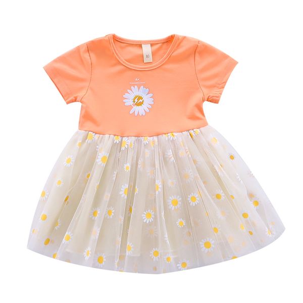 short sleeved girls dress1-3year girls clothes summer lace stitching children clothing flowers baby dress, Red;yellow
short sleeved girls dress1-3year girls clothes summer lace stitching children clothing flowers baby dress, Red;yellow